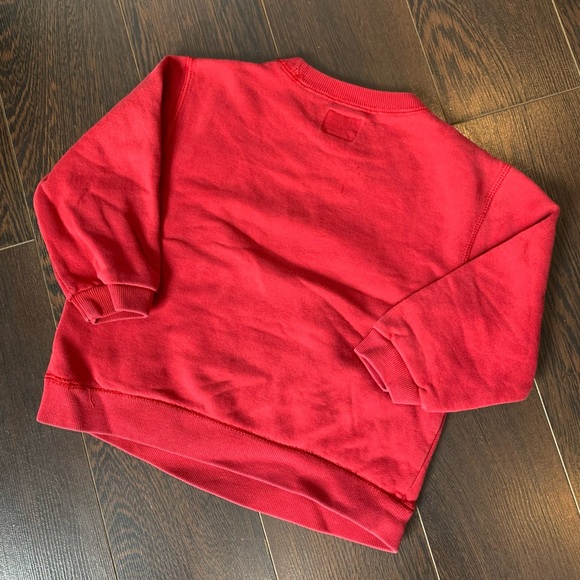 Roots Athletic Kid’s Sweater in Red - Picture 2 of 4